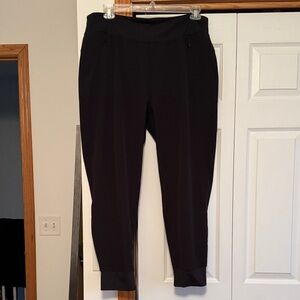 adidas Women's Black Golf Jogger Pants